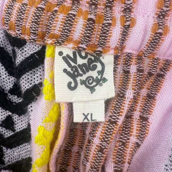 Ivy Jane XL Tribal Striped Boho Wide Leg Pants - Current Style Sold Out! NEW - Picture 5 of 13